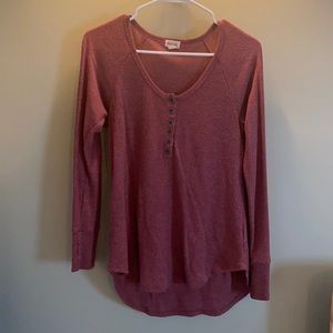 Nordstrom waffle long sleeve henley
